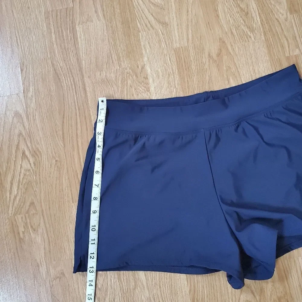 Swim Solutions Pull-On Swim Shorts sz 14 - Picture 7 of 12